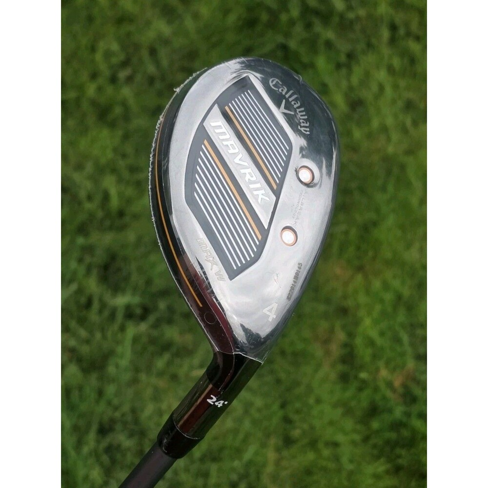 Callaway Mavrik Max W 4 Hybrid 24* RH Project X Catalyst 45 4.0 Graphite L Flex